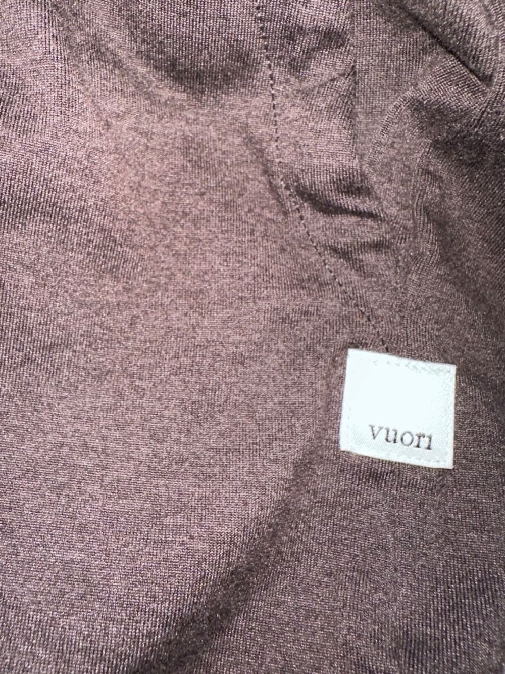 Vuori Halo Essential Cargo Wideleg Pants, Java Heather, 30" Inseam, Sz Small - Picture 9 of 10